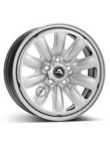 Jante hybrid ALCAR-STAHLRAD HYBRIDRAD-130400 Silver 6.5X16-5x114.30-CB:67-ET:50