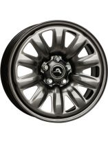 Jante hybrid ALCAR-STAHLRAD 130601A Anthracite 6.5X16 5X108 CB:65 ET:47