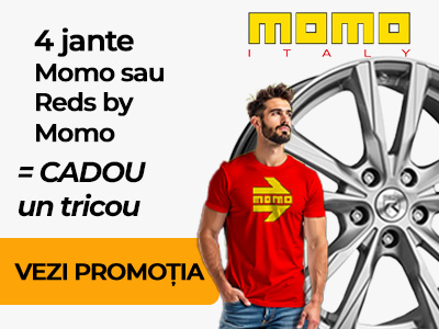 Promotie jante aliaj MOMO si REDS BY MOMO